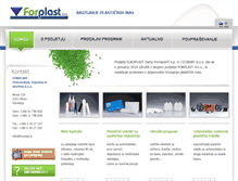Tablet Screenshot of forplast.si